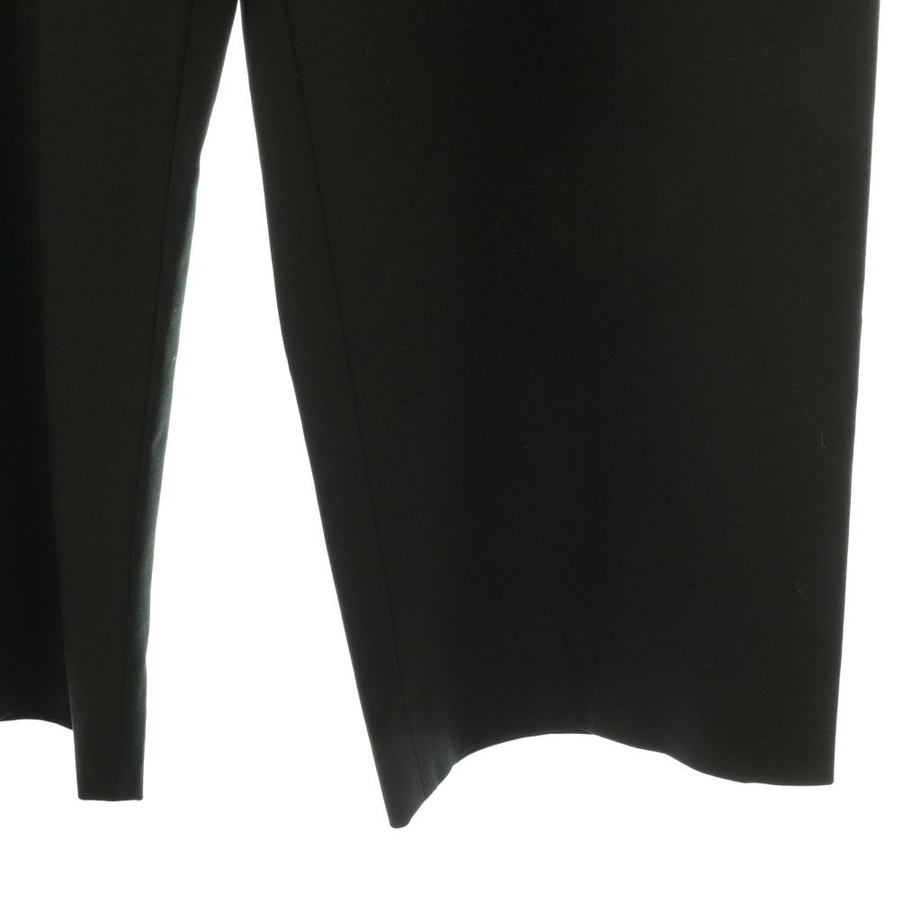 MACHATT タックワイドパンツ 38 マチャット MACHATT ワイドパンツ スラックス タック 38 黒 ブラック