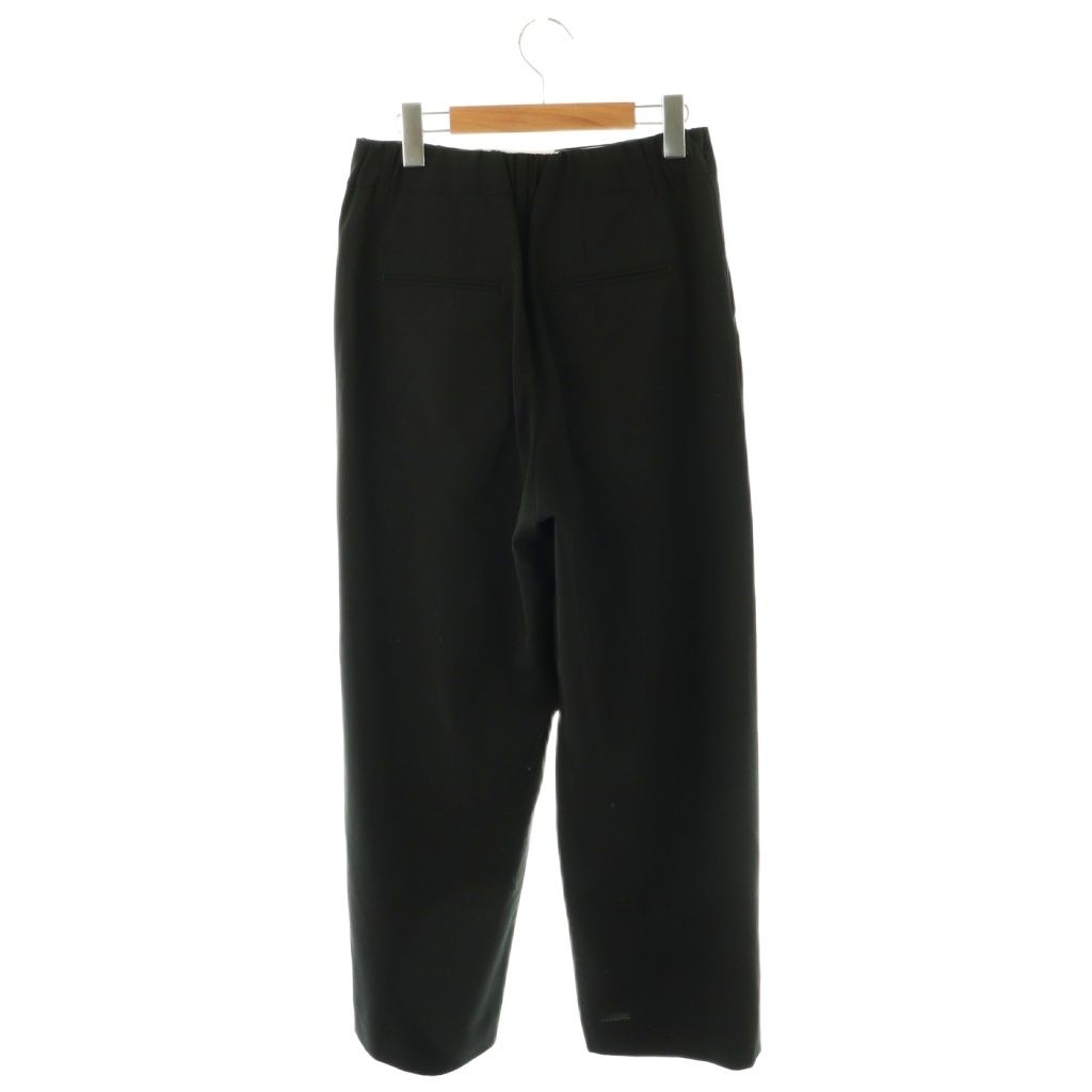 マチャット MACHATT ワイドパンツ スラックス タック 38 黒 ブラック