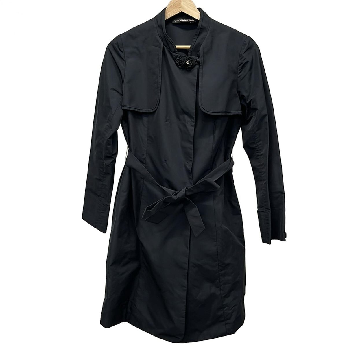 VIVIENNE TAM(ヴィヴィアンタム) コート サイズ1 S レディース - 黒