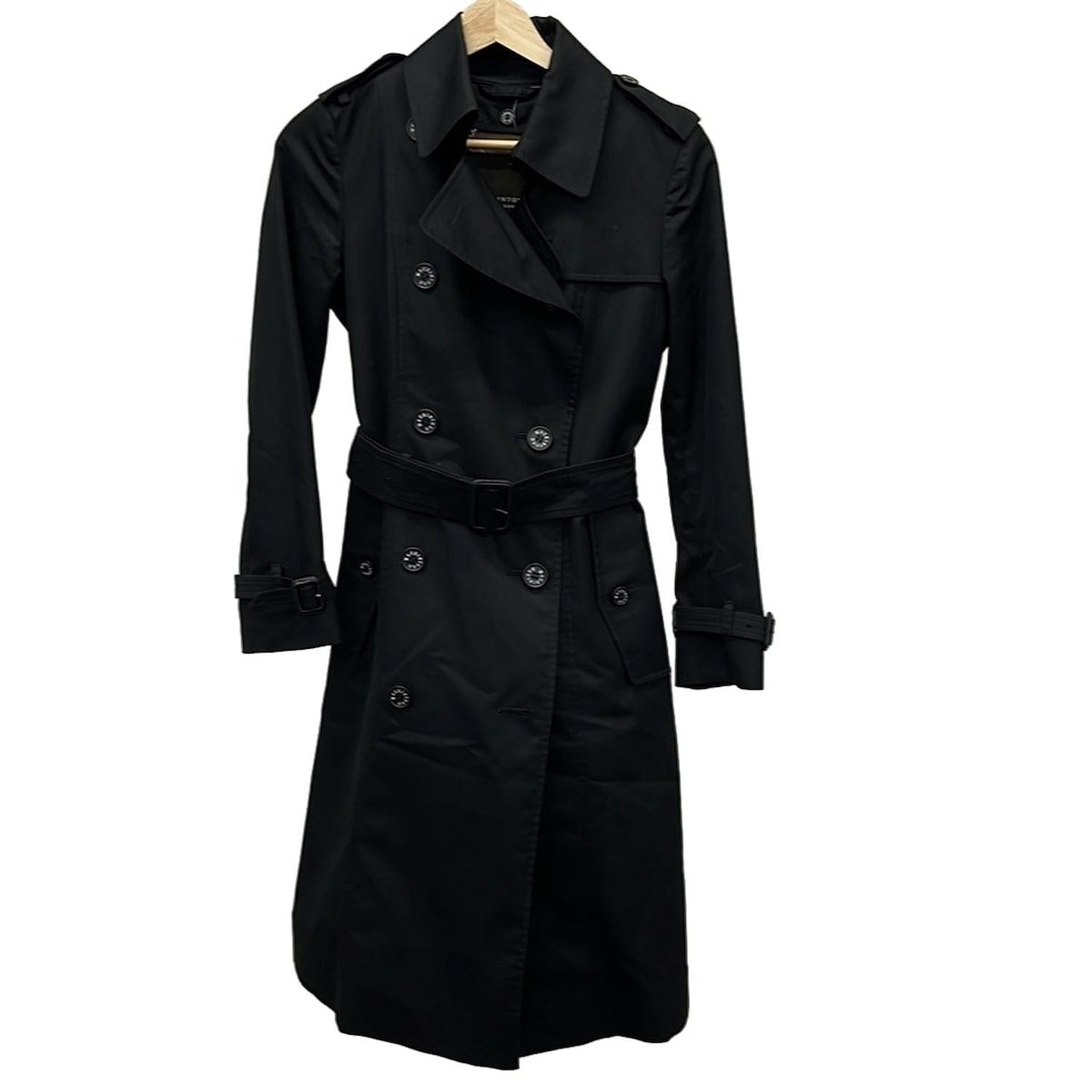 人気 M マッキントッシュロンドン ライナー トレンチコート ブラック 黒 MACKINTOSH LONDON(マッキントッシュロンドン) コート サイズ38 M