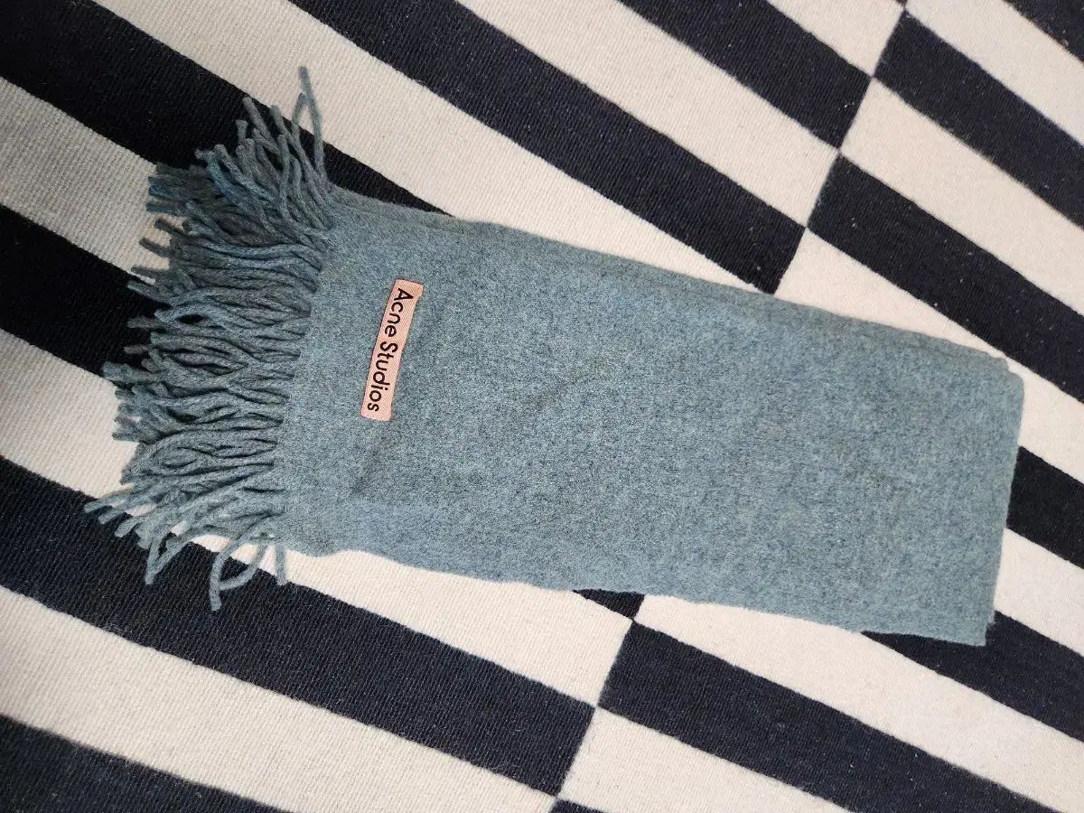 アクネストゥディオズ ストール DUSTY GREEN MELANGE Acne Studios