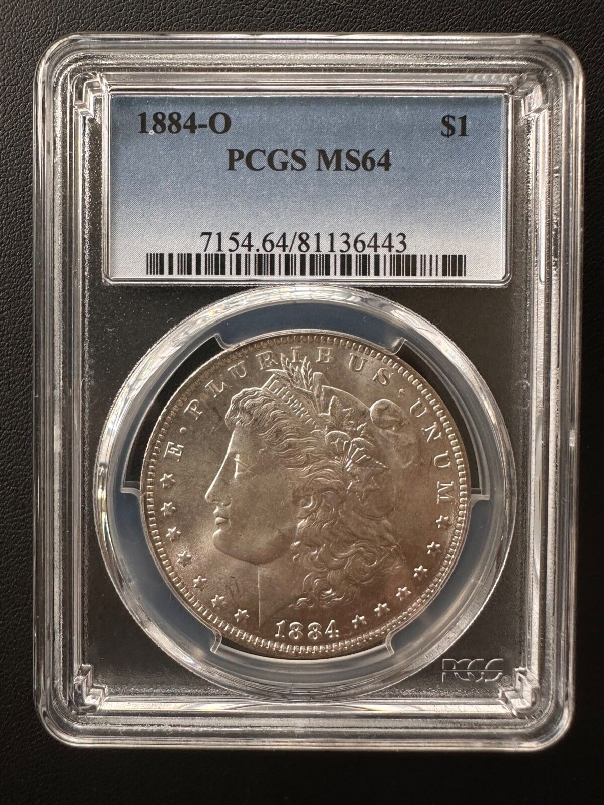 1884-O モルガン・ダラー銀貨 アメリカ PCGS MS64+ 059 1884年 O 1ドル モルガン・ダラー PCGS MS64 コイン - メルカリ