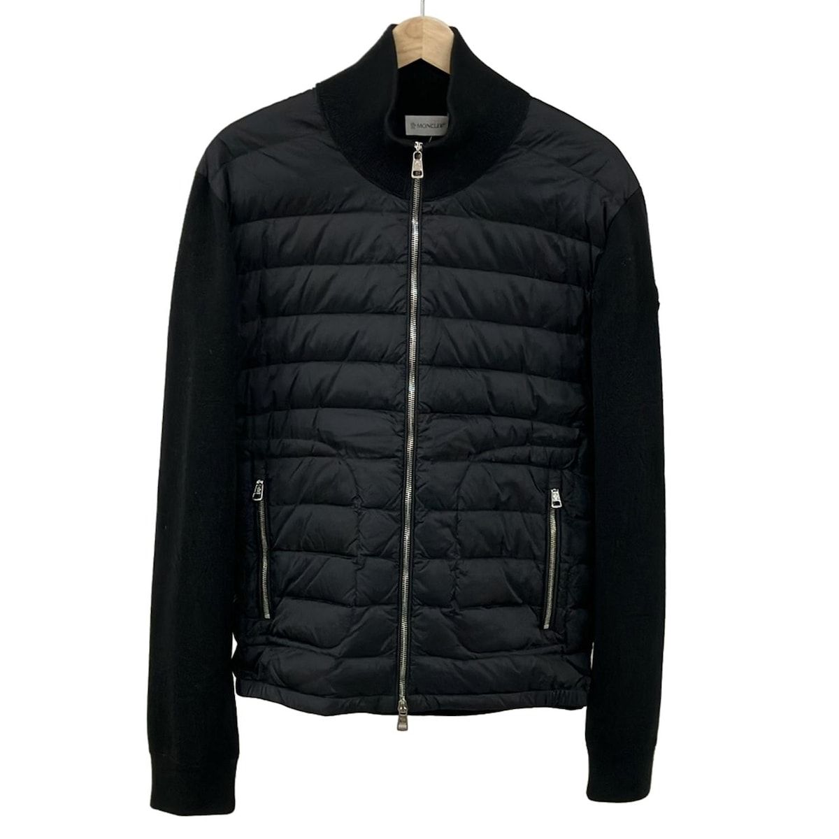 MONCLER(モンクレール) ブルゾン サイズL メンズ美品 MAGLIONE TRICOT