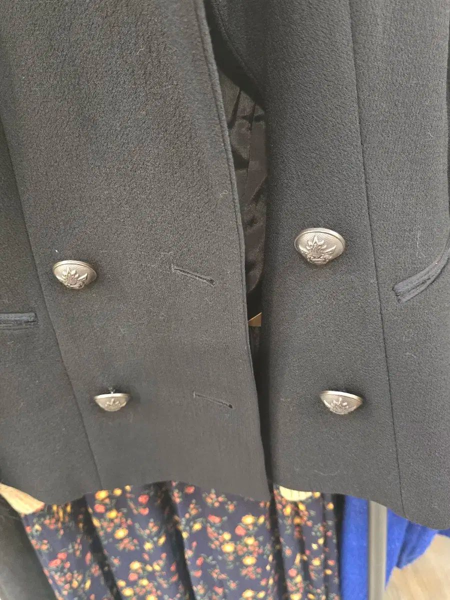 TIME タイム ブラック 装飾 ジャケット