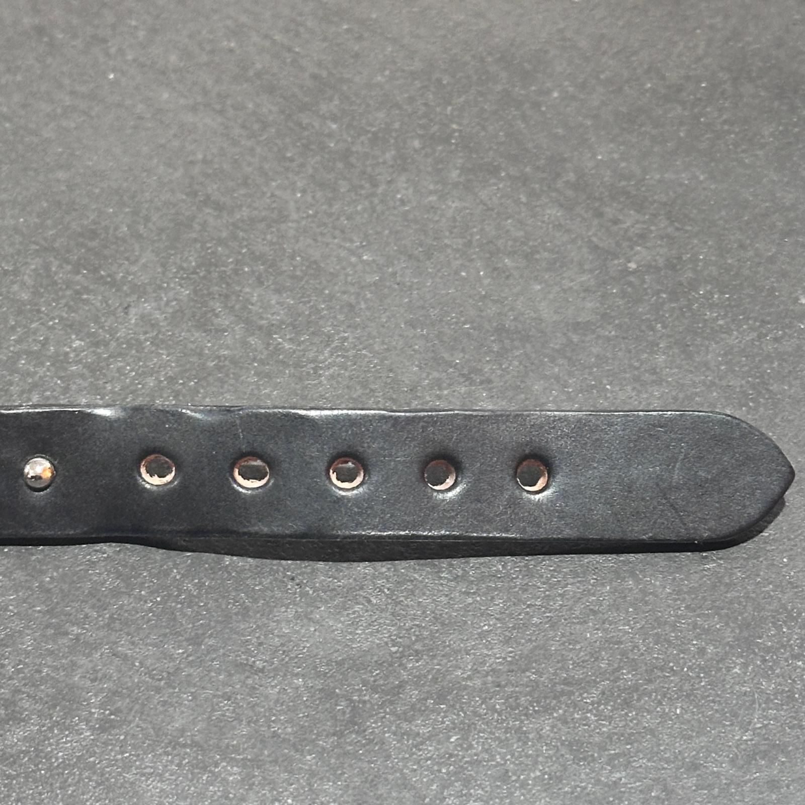 WOLF'S HEAD × COMME des GARCONS レザースタッズブレスレット 革