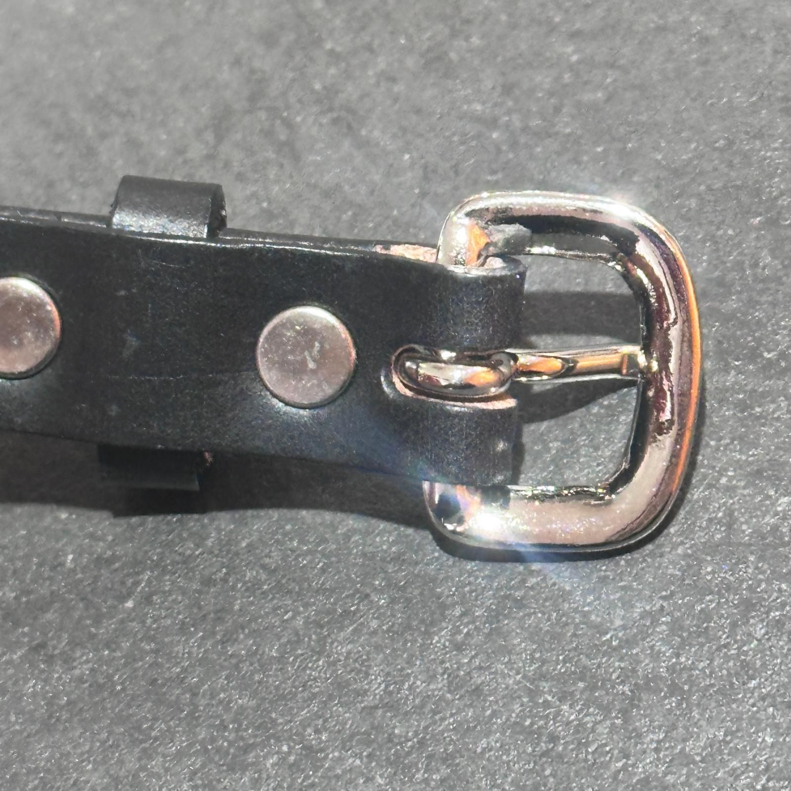 WOLF'S HEAD × COMME des GARCONS レザースタッズブレスレット 革