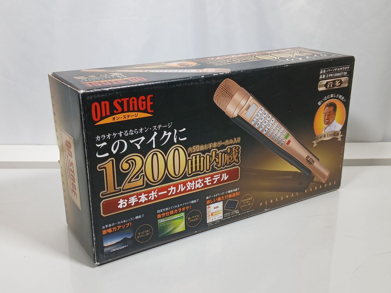 パーソナルカラオケ オン・ステージ ON STAGE PK-1200GT - メルカリ