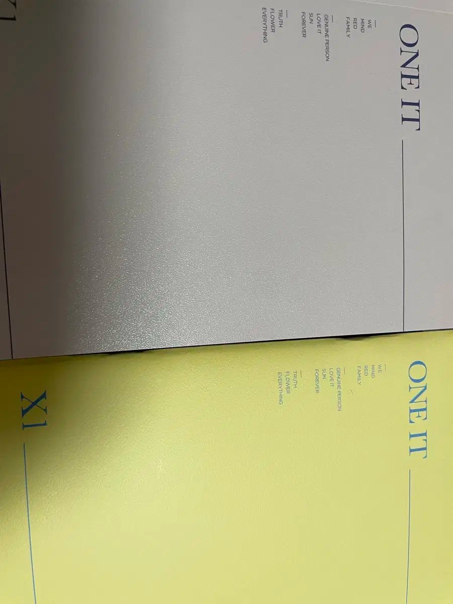 X1 FanclubKit -X1（エックスワン）公式ファンクラブキット - ONE IT