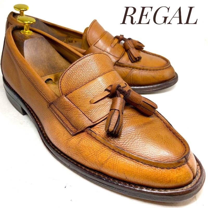 REGAL リーガル タッセルローファー 2641 薄茶 ライトブラウン 25.5cm
