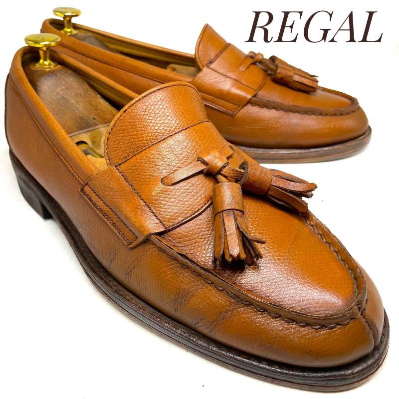 REGAL リーガル タッセルローファー 2641 薄茶 ライトブラウン 24.5cm