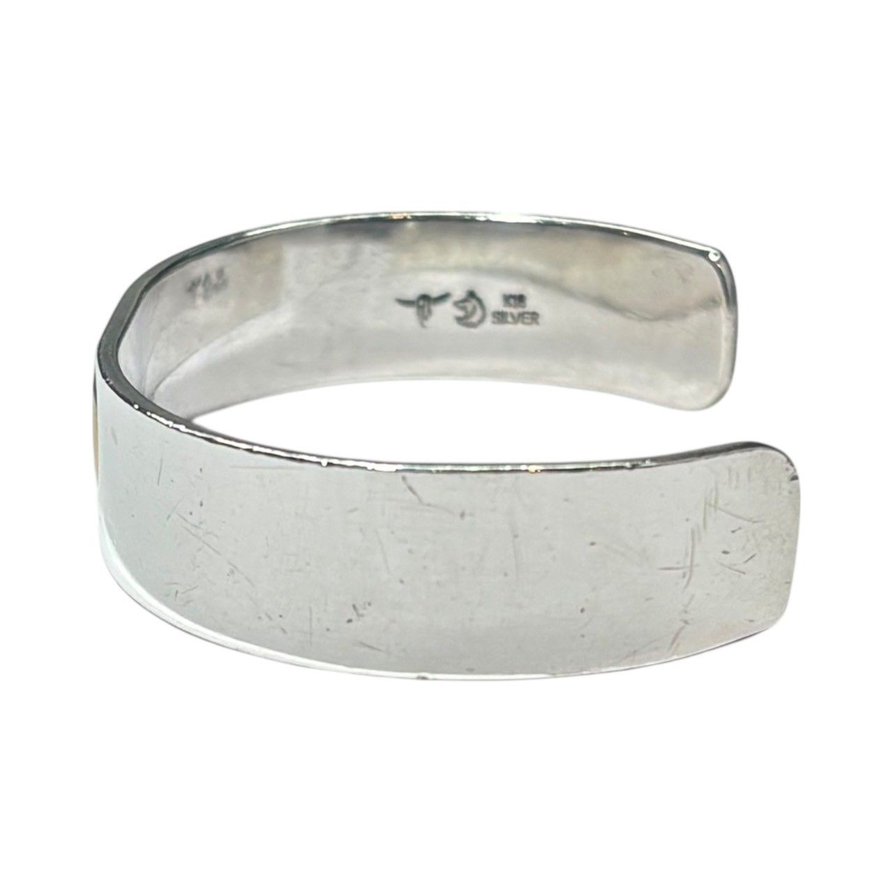 TADY＆KING(タディアンドキング) Flat-Bottomed Bangle K18 Longhorn S