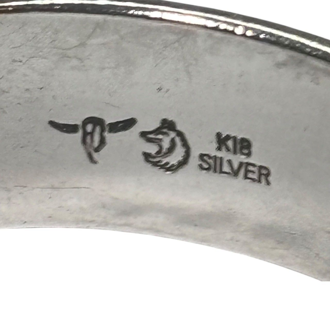 TADY＆KING(タディアンドキング) Flat-Bottomed Bangle K18 Longhorn S