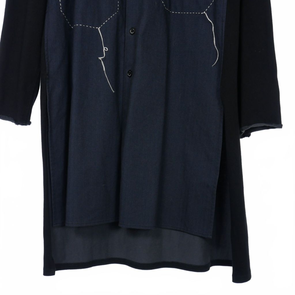 ワイスリー Y-3 ヨウジヤマモト シャツ ロングスリーブ ブラック M Y-3 Yohji Yamamoto THREE STRIPES LONG SLEEVE TOP (BLACK)の商品