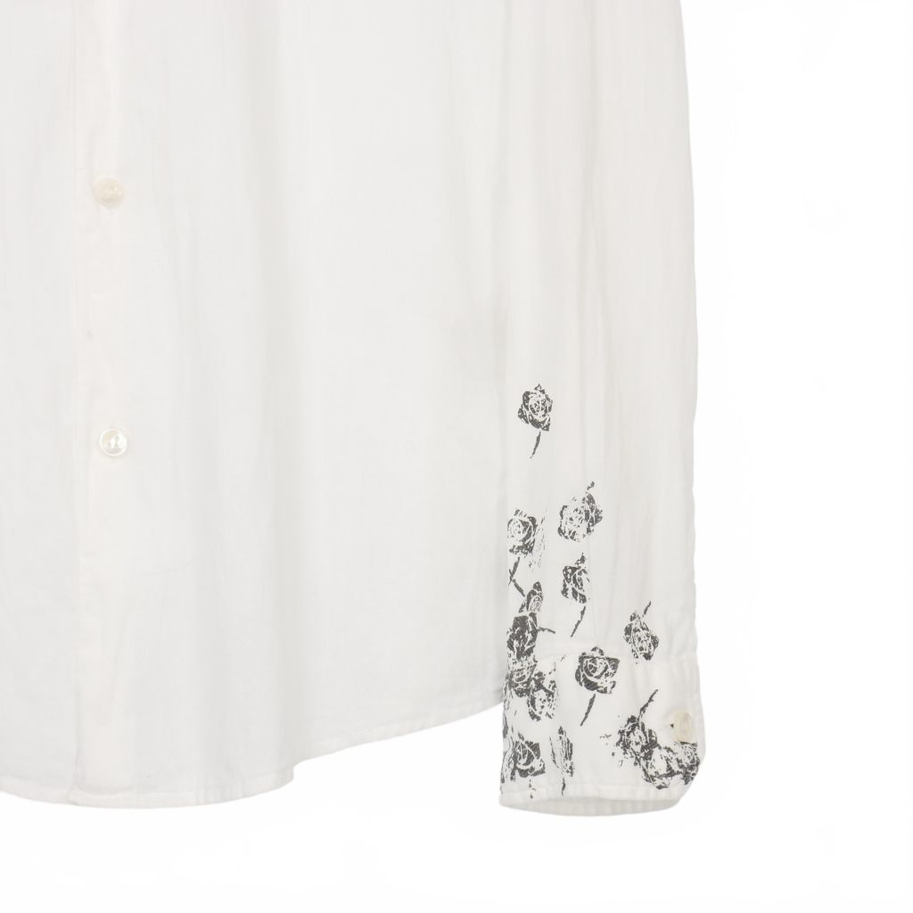 メゾンマルジェラ Maison Margiela 10SS ローズプリント シャツ 長袖
