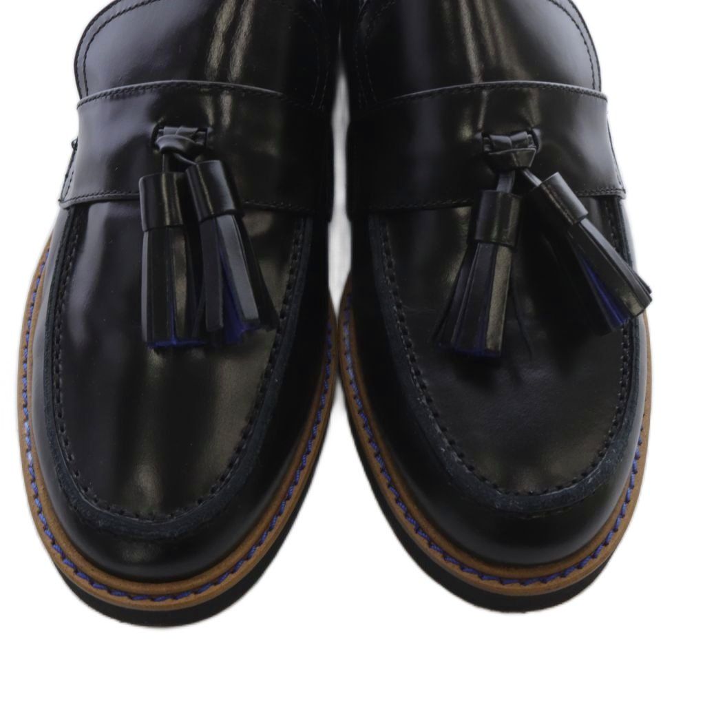 さらにお値下げ中ツモリチサトウォーク　ブラックレザー タッセル　ローファー ツモリチサト ウォーク tsumori chisato walk タッセル ローファー