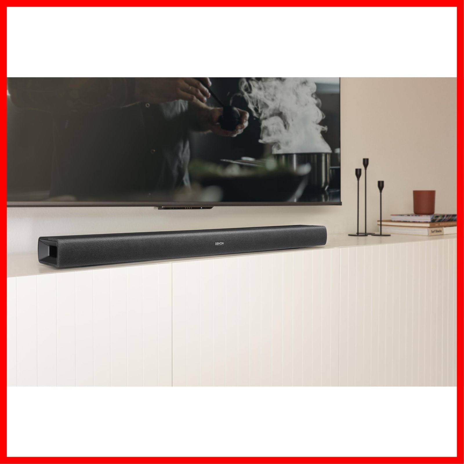 DENON デュアルサブウーハー内蔵サウンドバー DHT-C210 itemp-yh_ico2853y