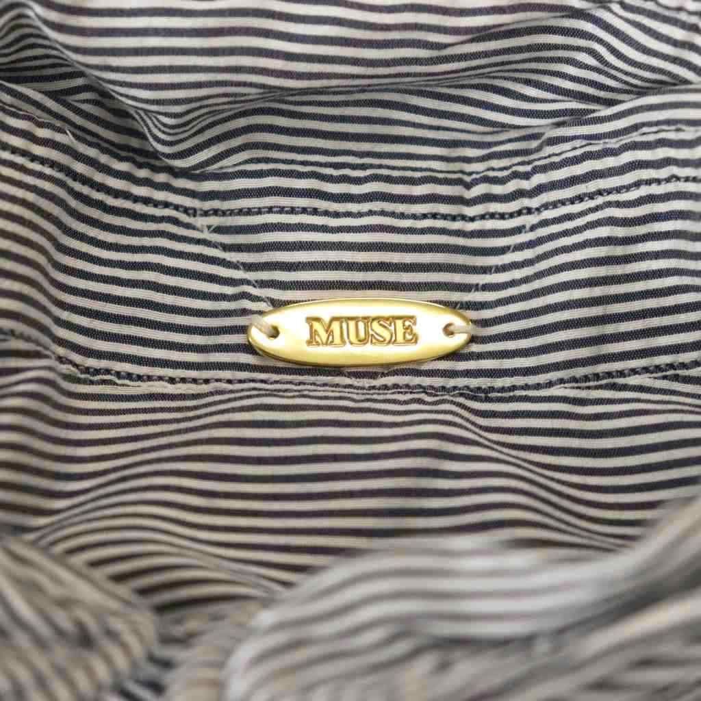 【美品】DEUXIEME CLASSE★ドゥーズィエムクラス ワイヤーシャツ ミューズ ドゥーズィエム クラス MUSE de Deuxieme Classe ワイヤー