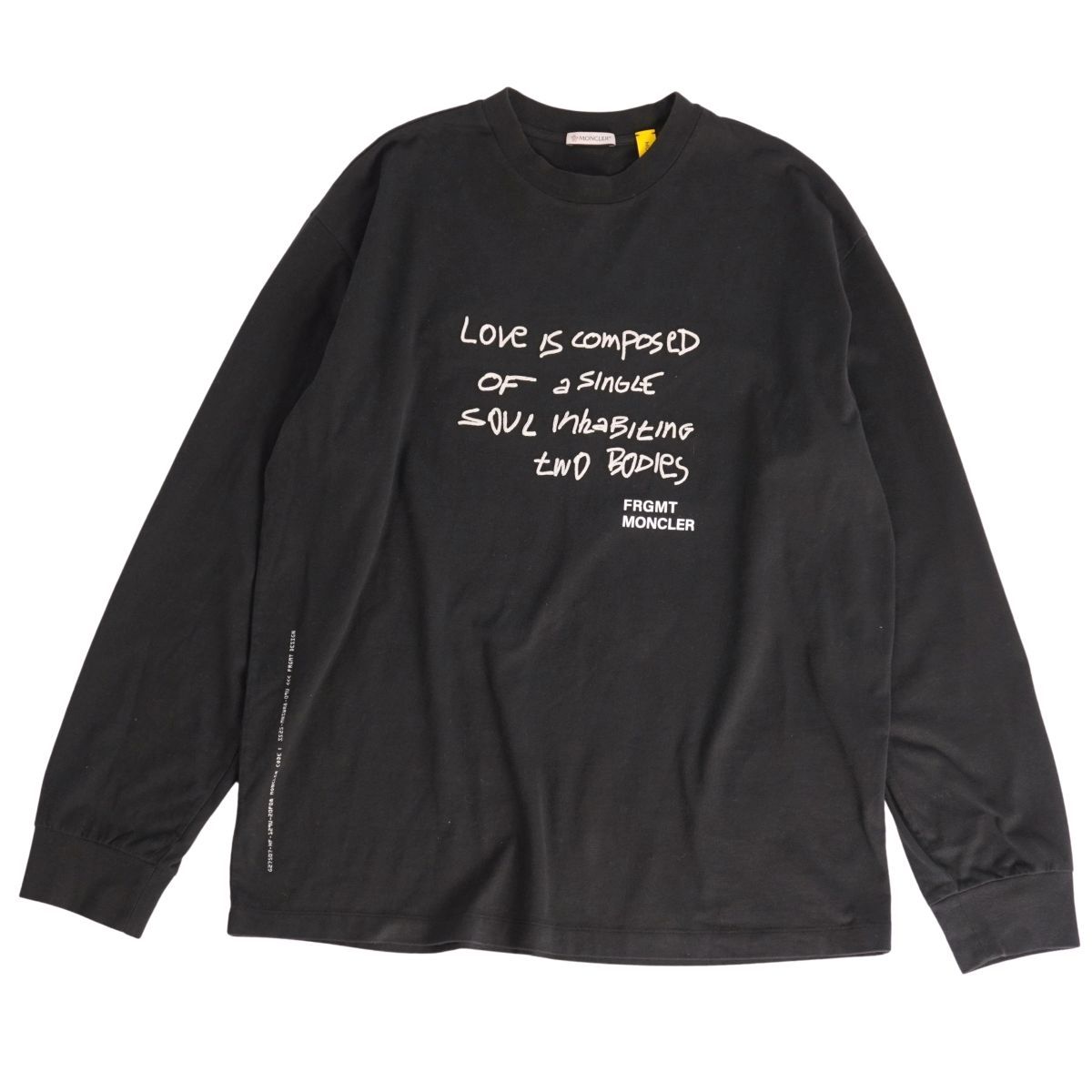 美品 モンクレール MONCLER Tシャツ 2024 カットソー ロングスリー 