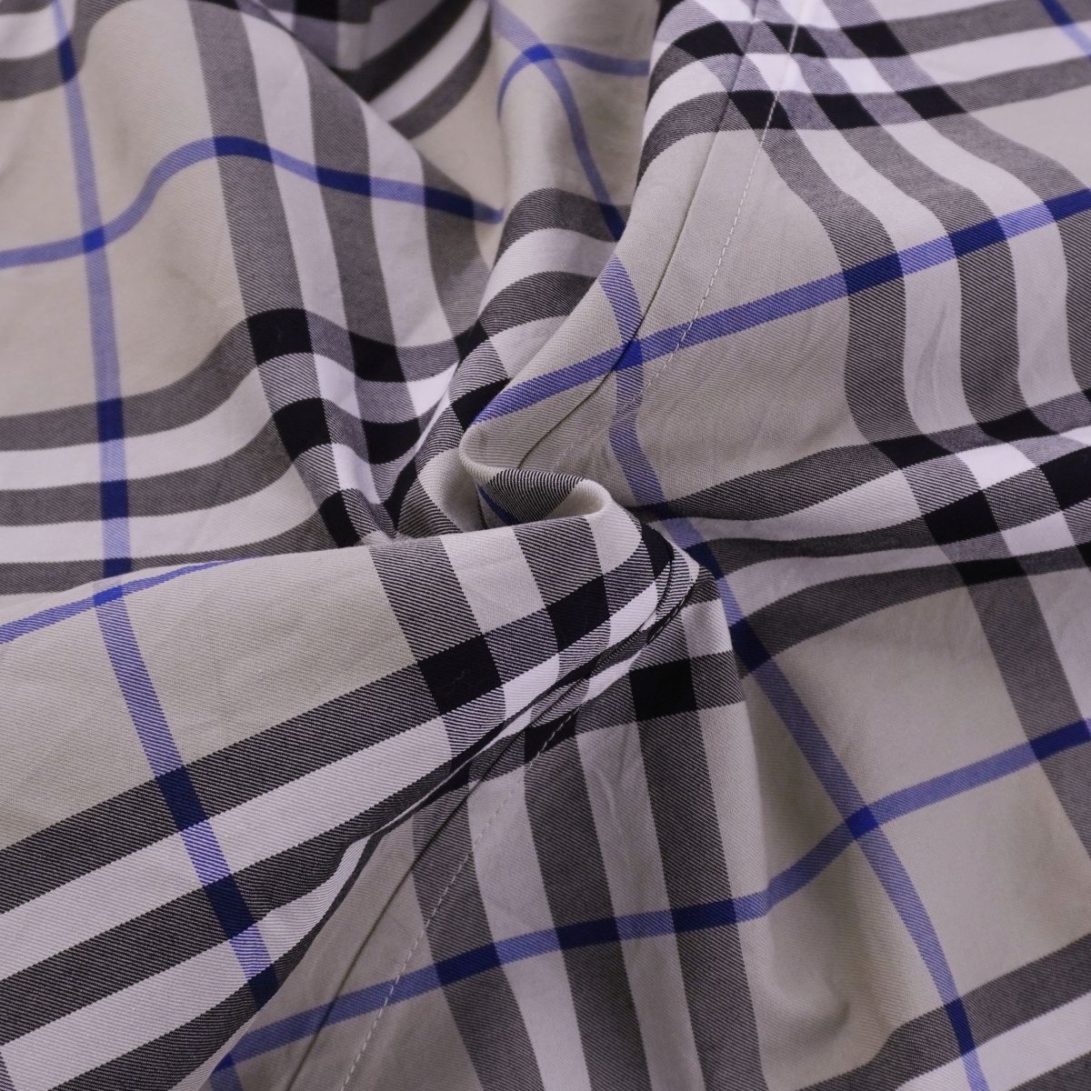 極美品 バーバリー BURBERRY ワンピース シャツワンピース ベルト付 チ