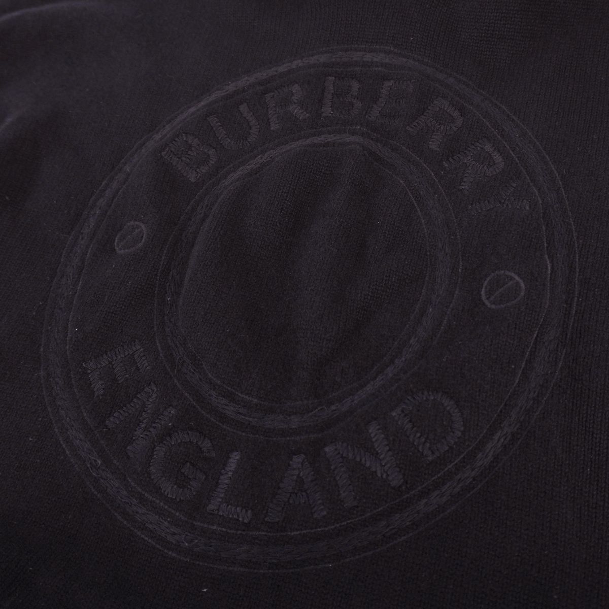 美品 バーバリー BURBERRY パーカー フーディー ニット プルオーバー 