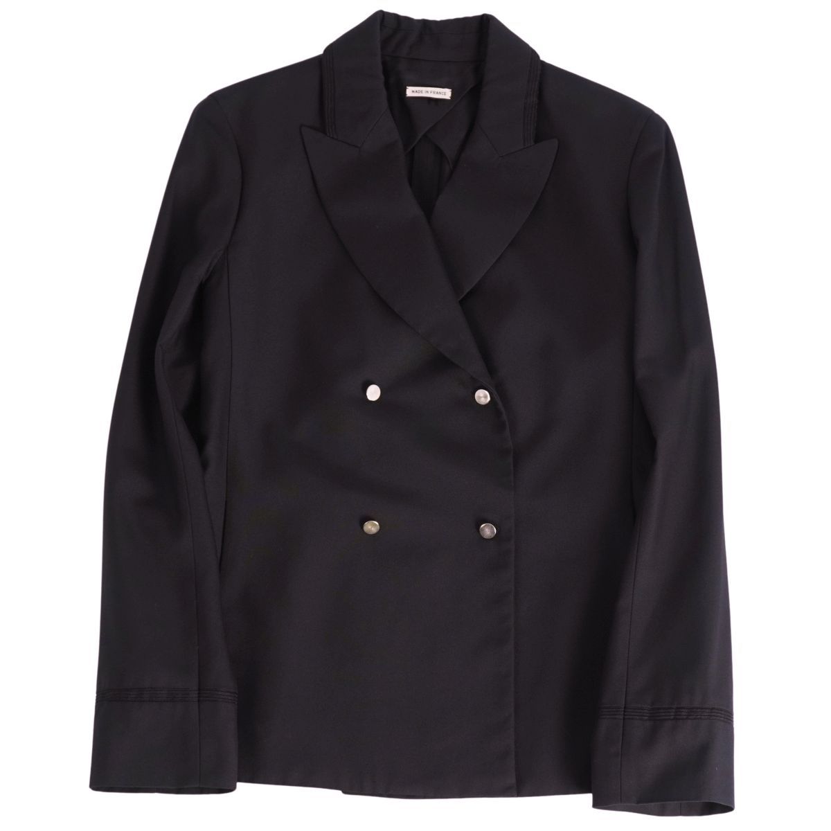 HERMES エルメス　テーラードジャケット　シルク　未使用品 HERMES エルメス テーラードジャケット テーラードジャケット