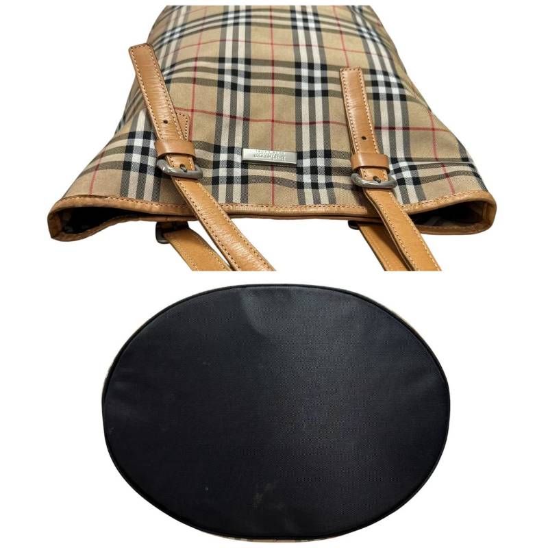 希少☆BURBERRY BLUE LABEL バーバリーブルーレーベル☆トートバッグ