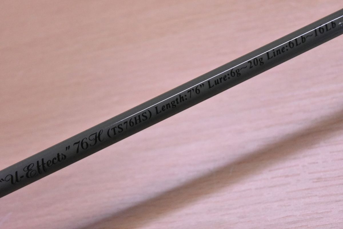 極美品★ザウルス ボロン トラウトスピン ユーイフェクツ TS76HS 7'6 極美品☆ザウルス ボロン トラウトスピン ユーイフェクツ TS76HS 7'6