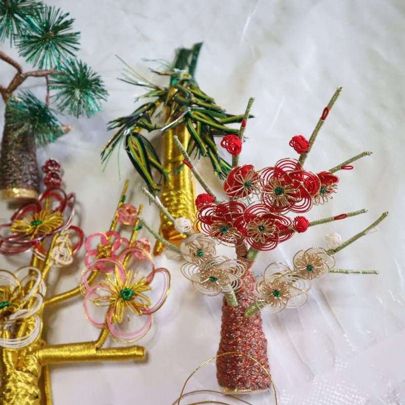 水引細工 飾り まとめ売り 松竹梅 鶴亀 正月飾り 縁起物 和風