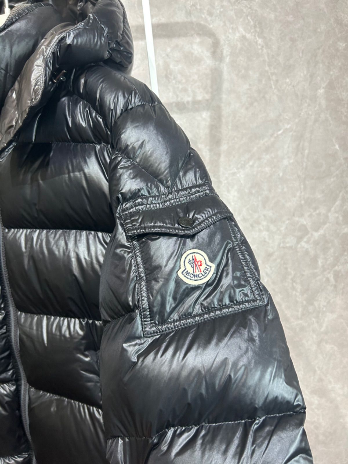 美品】 MONCLER モンクレール MAYA マヤ上位モデルZIN黒3 ダウン