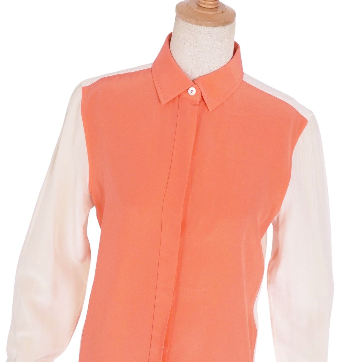 美品 セリーヌ CELINE シャツ フィービー期 ブラウス ロングスリーブ