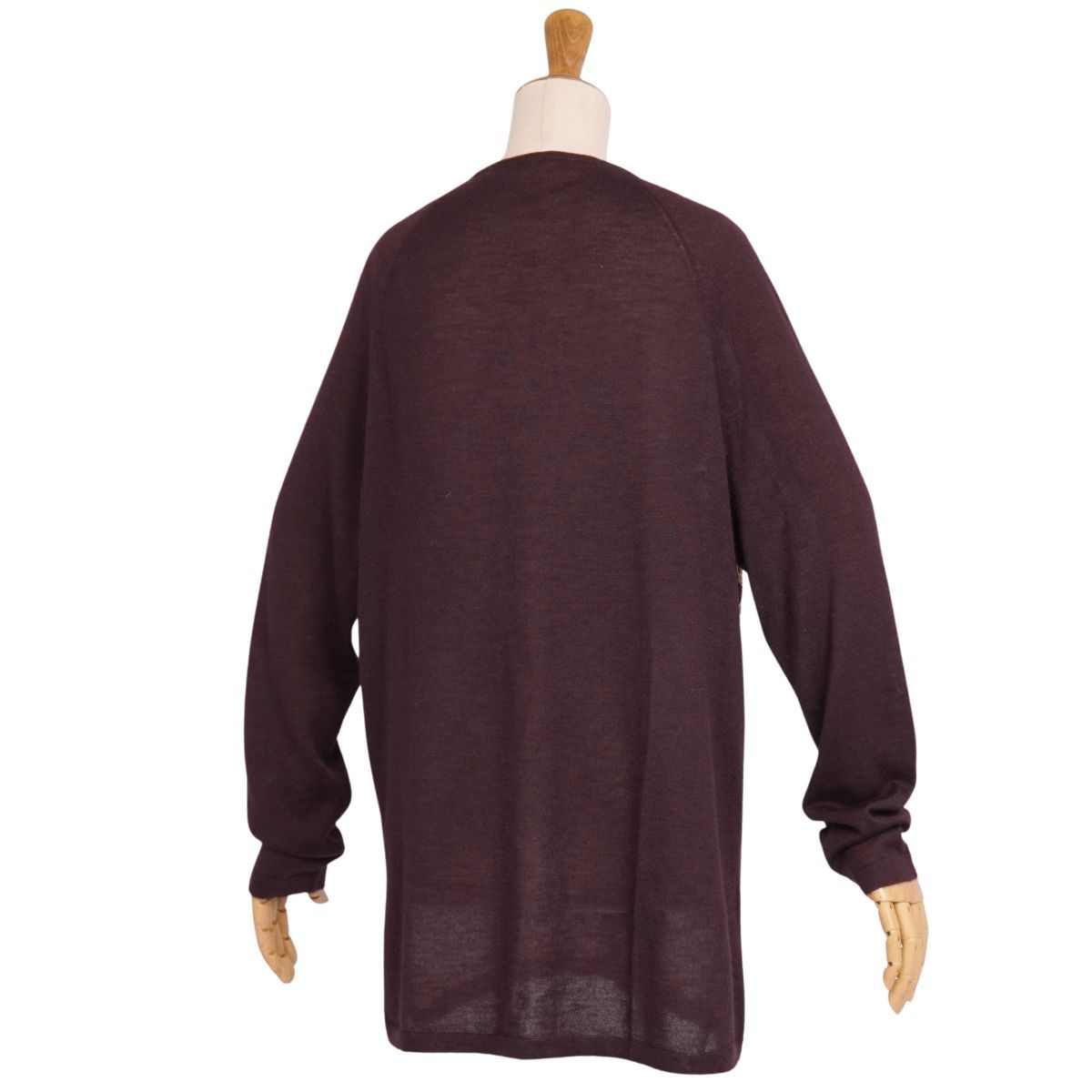 美品 エルメス HERMES カーディガン マルジェラ期 ニット シルク