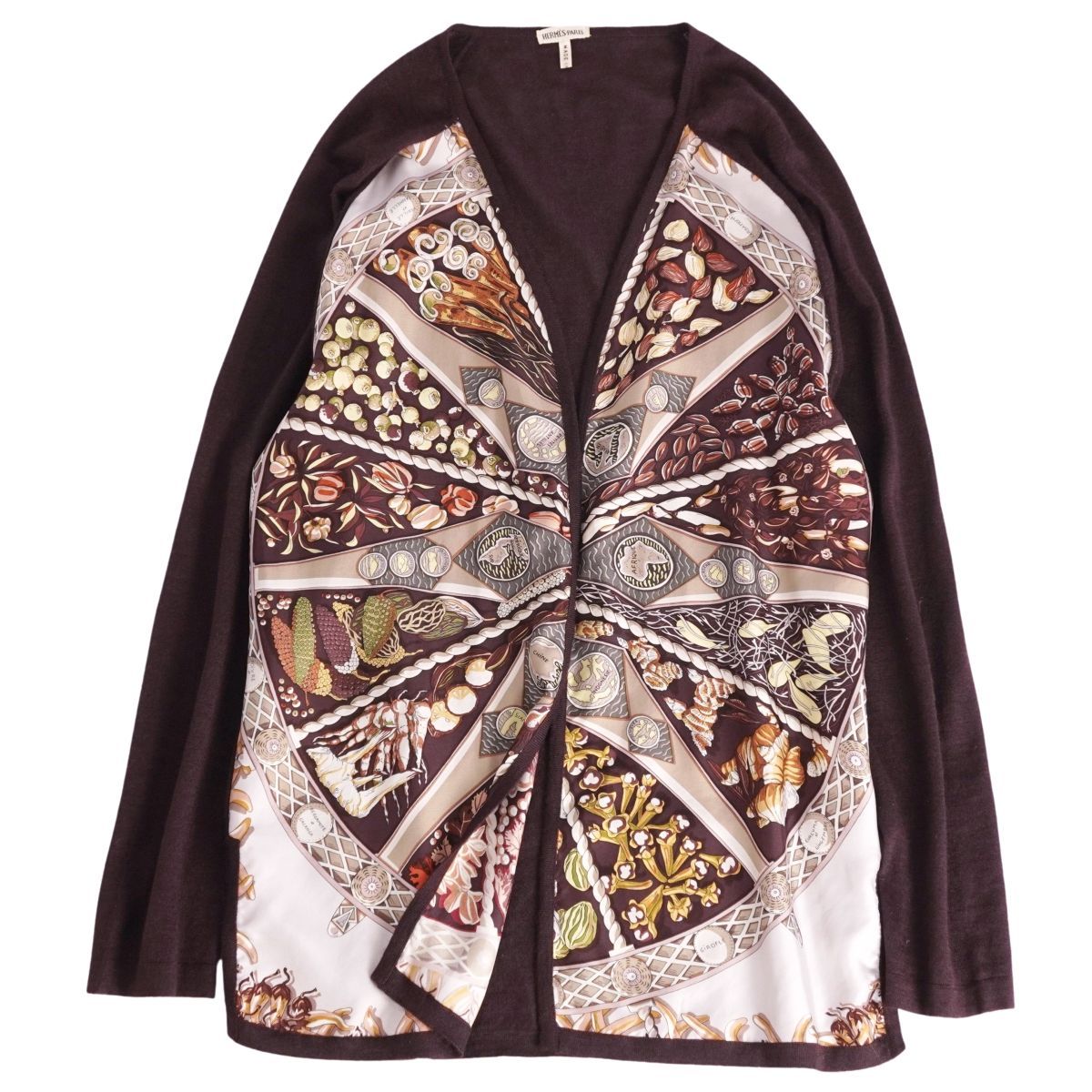 美品 エルメス HERMES カーディガン マルジェラ期 ニット シルク