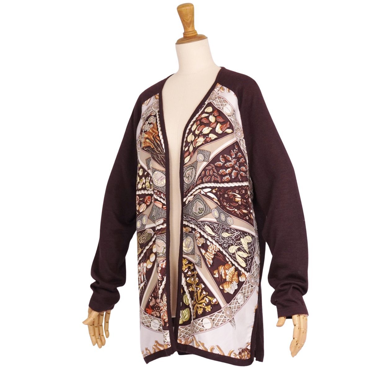 美品 エルメス HERMES カーディガン マルジェラ期 ニット シルク