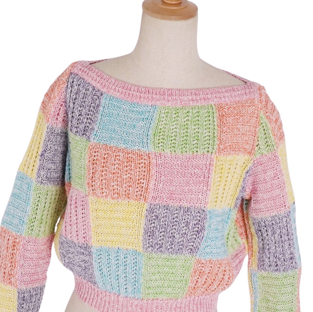 美品 Vintage ジャンニヴェルサーチ GIANNI VERSACE ニット - メルカリ