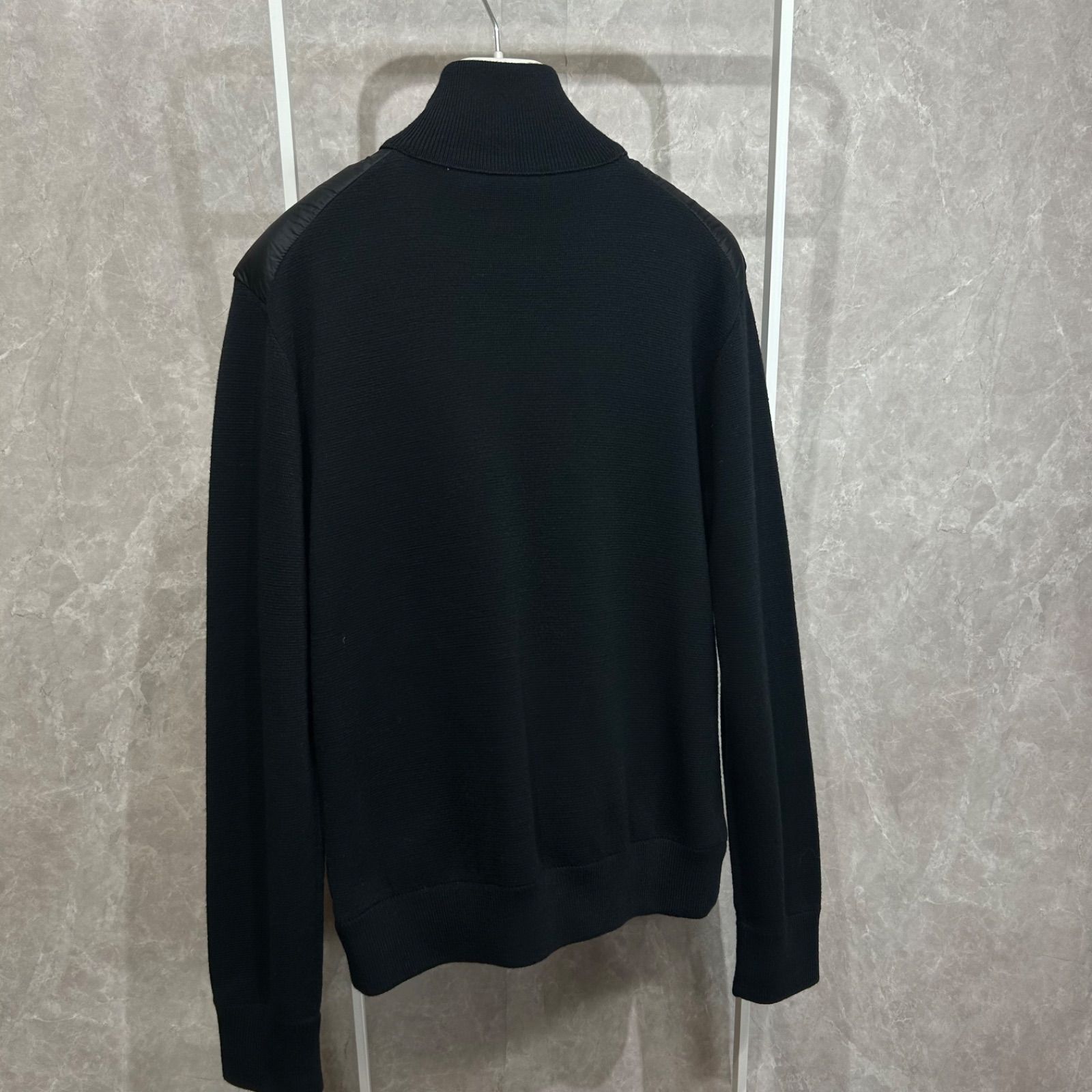 美品】 MONCLER モンクレールハイブリッドダウンジャケット黒S - メルカリ