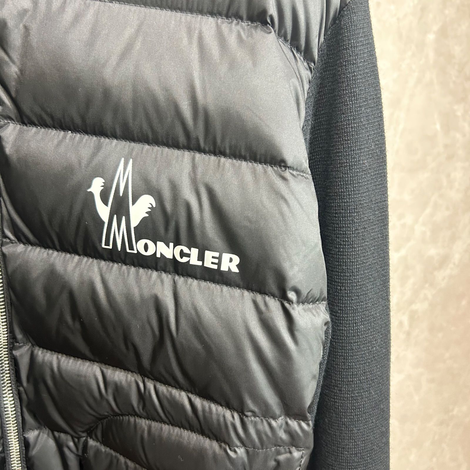 ★モンクレール　ハイブリッドダウンパーカー　超美品　サイズS　ブラック　正規品★ 未使用に近い】【極美品】MONCLER モンクレール ハイブリッドダウン