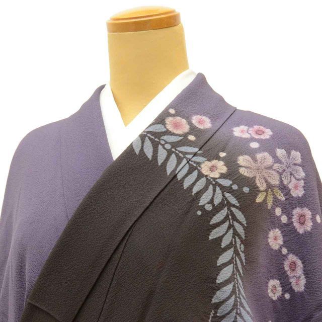 訪問着 リサイクル 着物 中古 【新着10】 正絹 Mサイズ 特品 身丈160cm