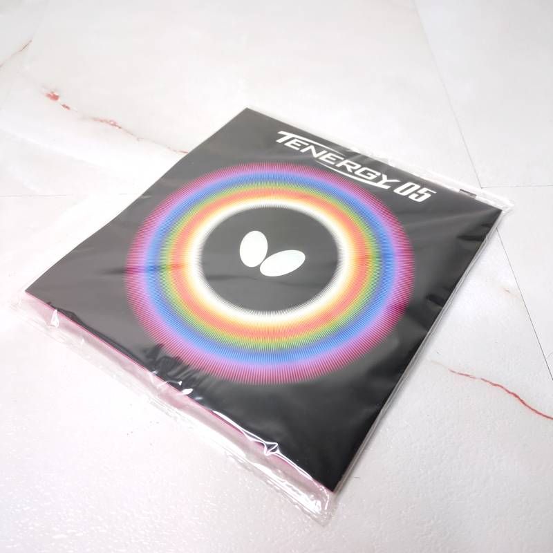 バタフライ TENERGY05 テナジー05 ブラック 中 新品未使用 卓球ラバー 回転性能 ハイテンション ラバー Butterfly 黒 中厚 テナ05 未開封品 4,624円