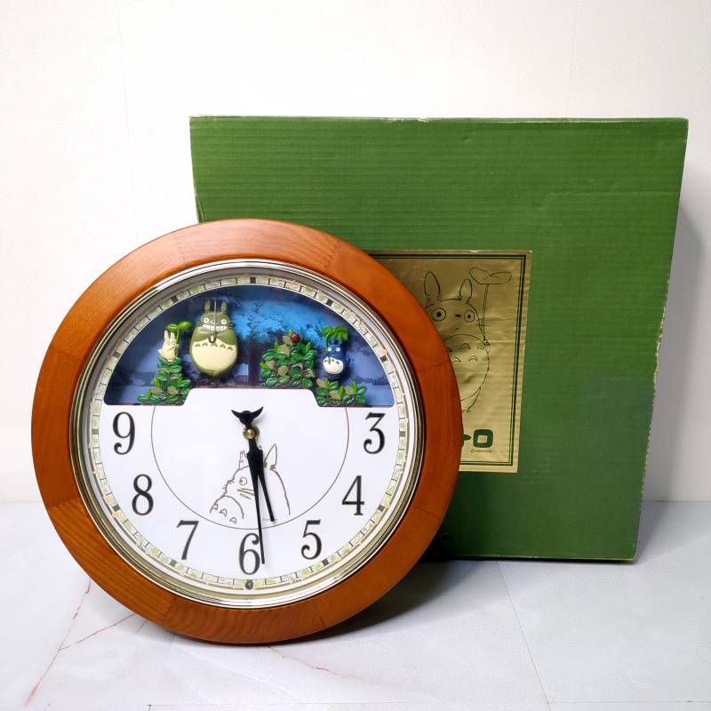 となりのトトロからくり時計（トトロM769N） トトロ M769N 4MH769MN06 リズム時計工業 となりのトトロ からくり時計