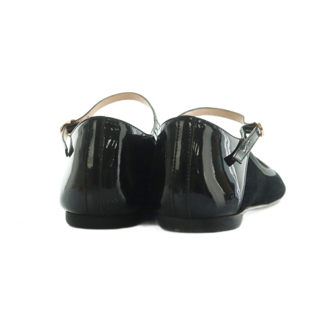 【美品✨】レペットrepettoエナメル　ストラップパンプス　Tストラップ　黒 レペット Repetto CLEMENCE フラットシューズ ポインテッドトゥ