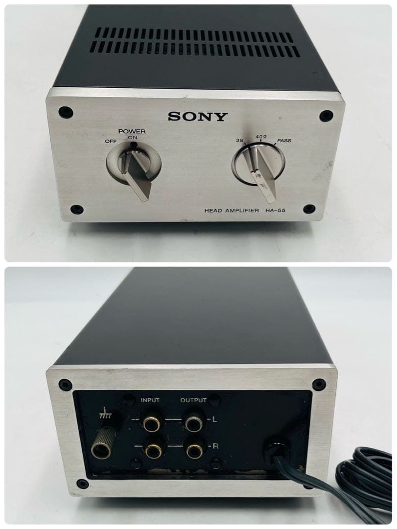 訳あり】 MCカートリッジ用ヘッドアンプ SONY HA-55 - メルカリ