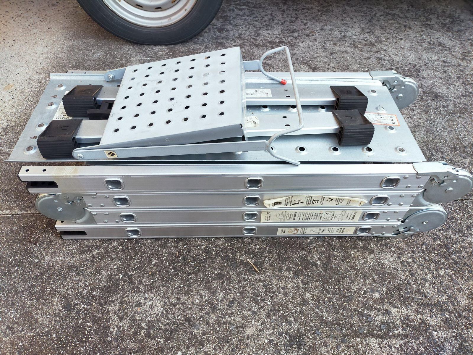 リフォーム用品 NCC ステンドアハンドル φ25 No125 配送 450mm鏡面