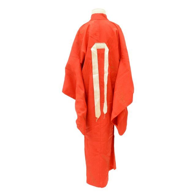 七五三　七才女物　正絹着物，長襦袢仕立て上がり　新品未使用品 中古】 女の子 七五三 7歳 単品 長襦袢 リサイクル長襦袢 正絹 仕立て