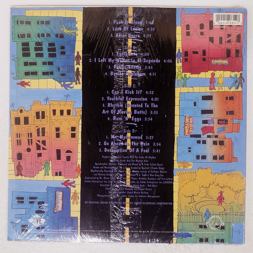 US盤 A TRIBE CALLED QUEST/PEOPLE'S INSTINCTIVE TRAVELS AND THE