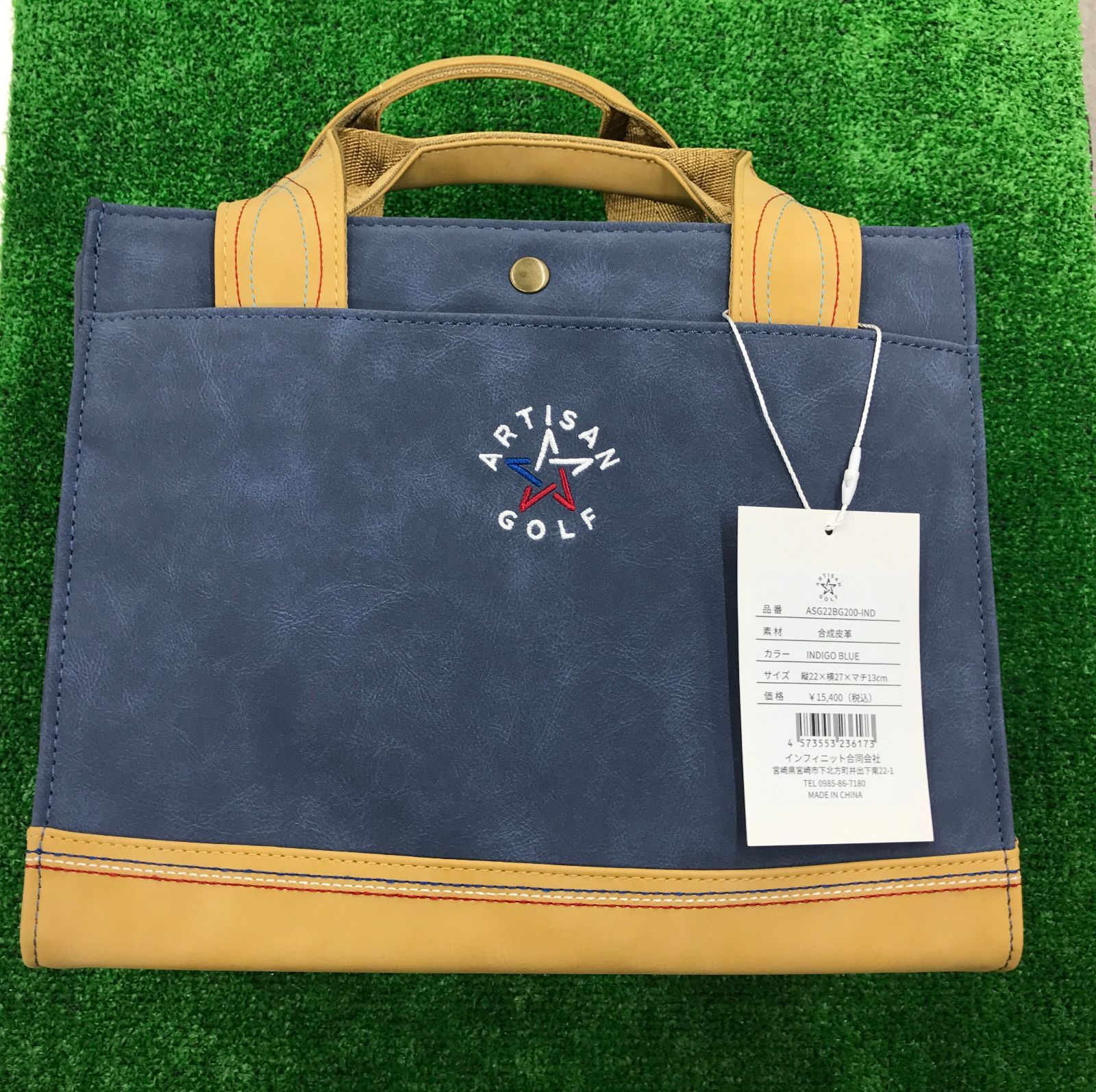 ARTISAN GOLF ラウンドミニトートバッグ アーティザン アーティザン