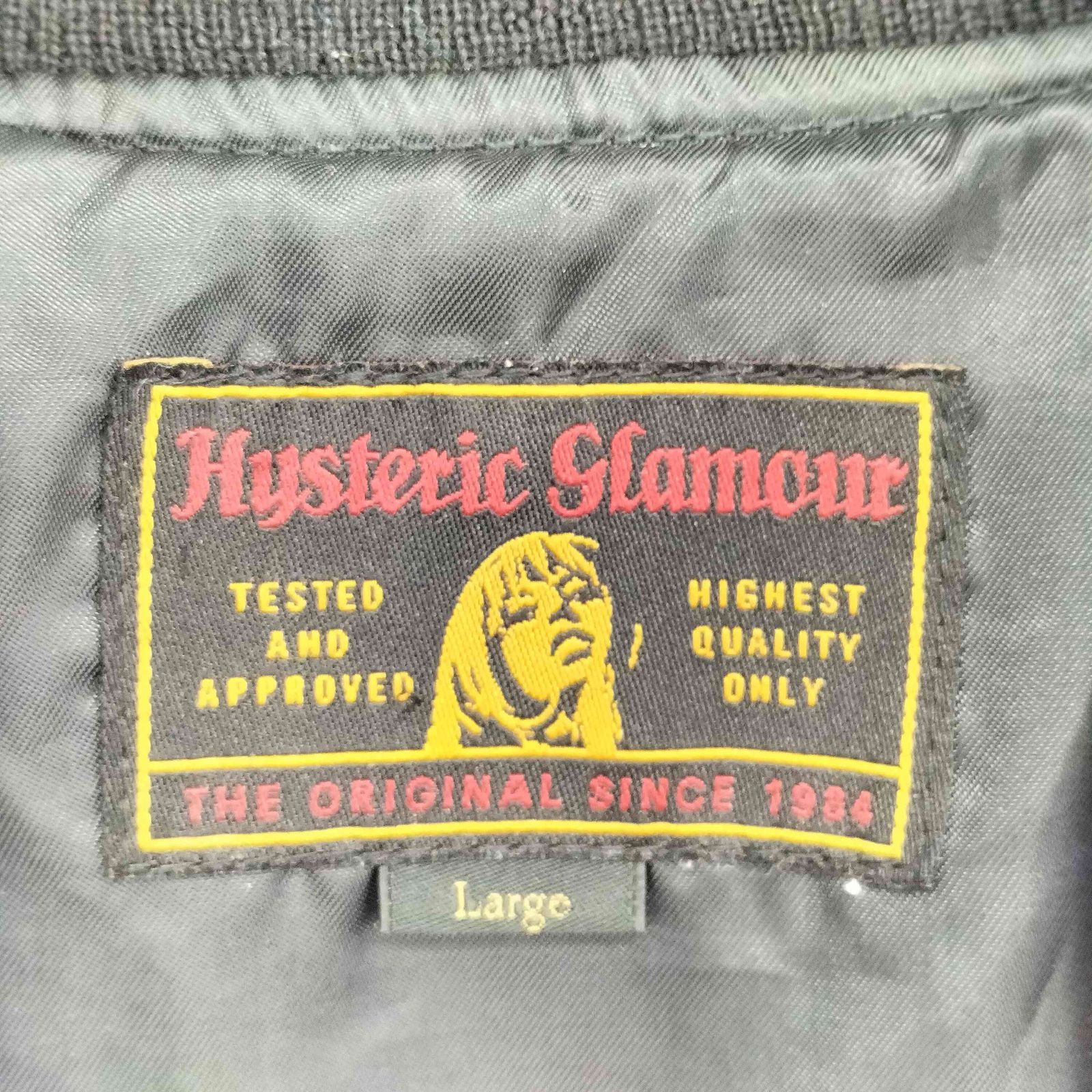 ヒステリックグラマー HYSTERIC GLAMOUR DETROIT DOG刺繍 スーベニア