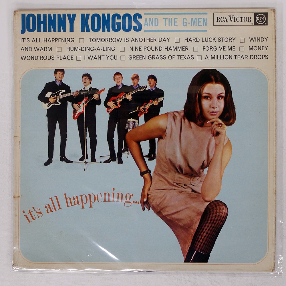南アフリカ盤 JOHN KONGOS/IT'S ALL HAPPENING!/RCA VICTOR 31851 LP
