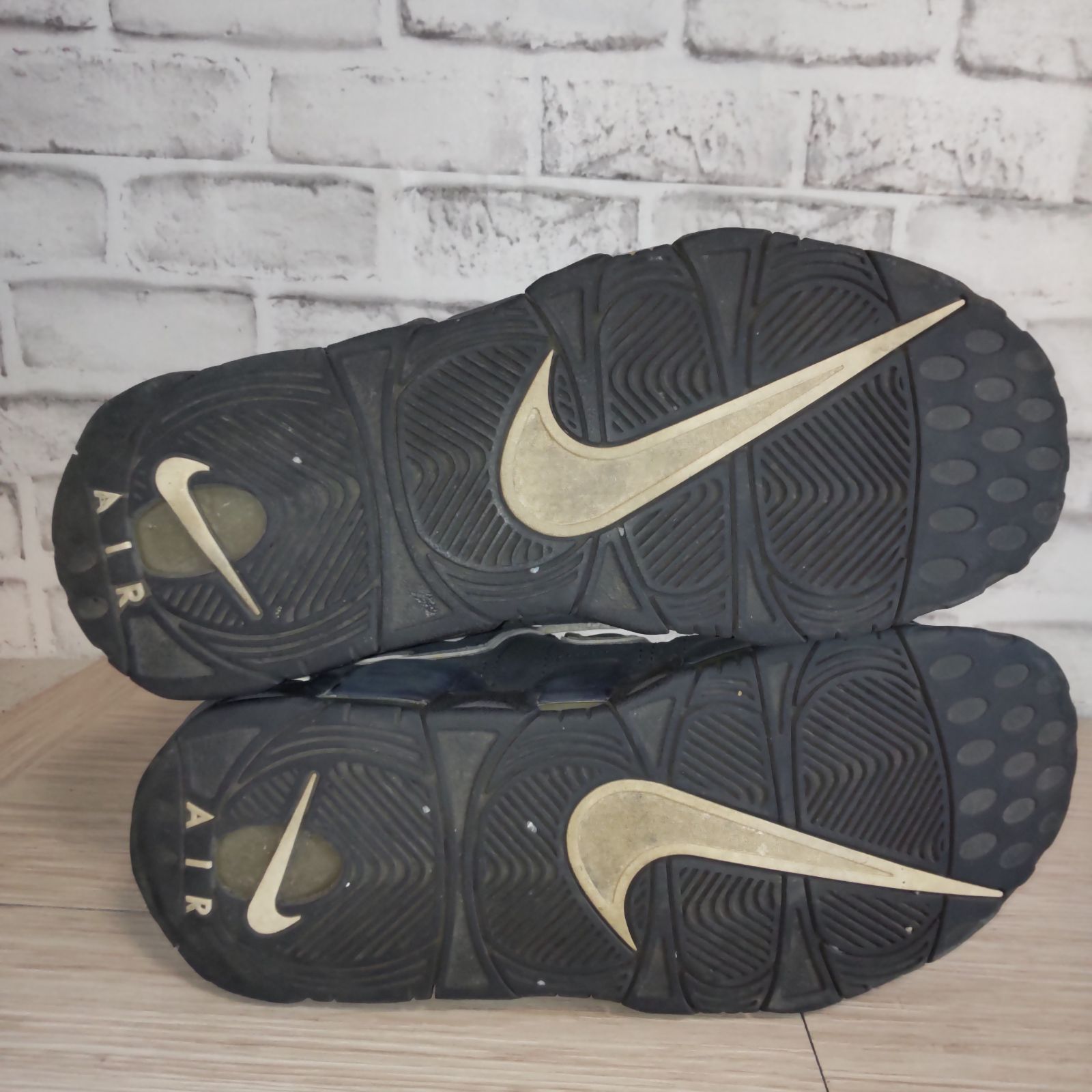 管理番号 2511zfCGIZ1/3】NIKE AIR MORE UPTEMPO OBSIDIAN エアモア 