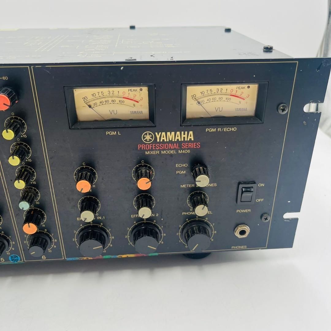 訳あり】 YAMAHA ヤマハ ラックマウントミキサー M406 - メルカリ