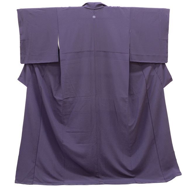 リサイクル着物 色無地 正絹 美品 未使用品 仕立て上がり 裄67.5cm